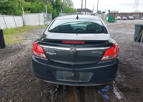 2011 Buick Regal Cxl Russelsheim z USA, uszkodzony, nr VIN W04GP5EC7B1004242